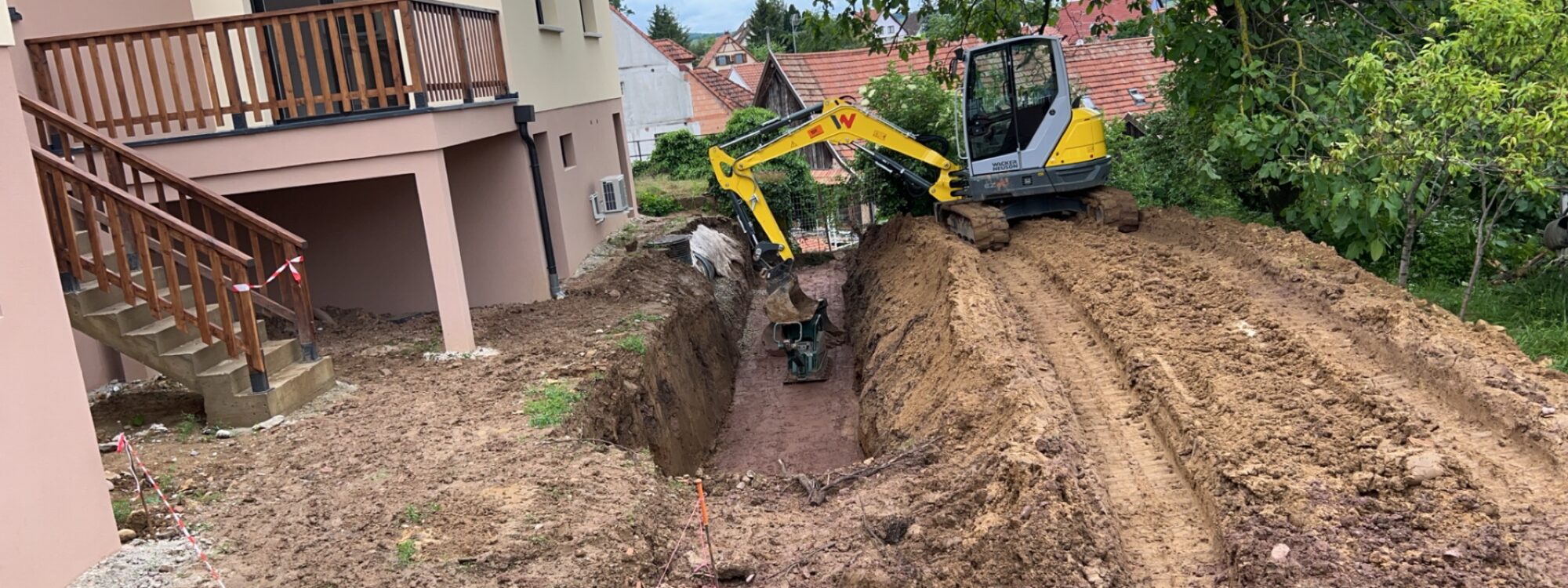 Pourquoi le terrassement est-il essentiel pour une bonne gestion des eaux dans votre jardin ? Erstein